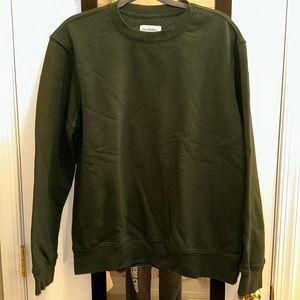 Men’s Large Green Crewneck